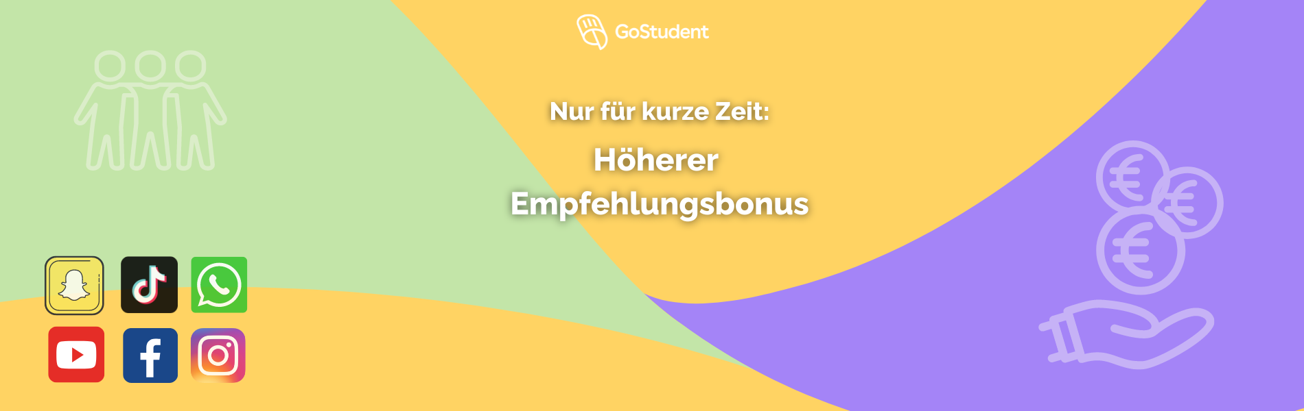 Nur für kurze Zeit: Höherer Empfehlungsbonus